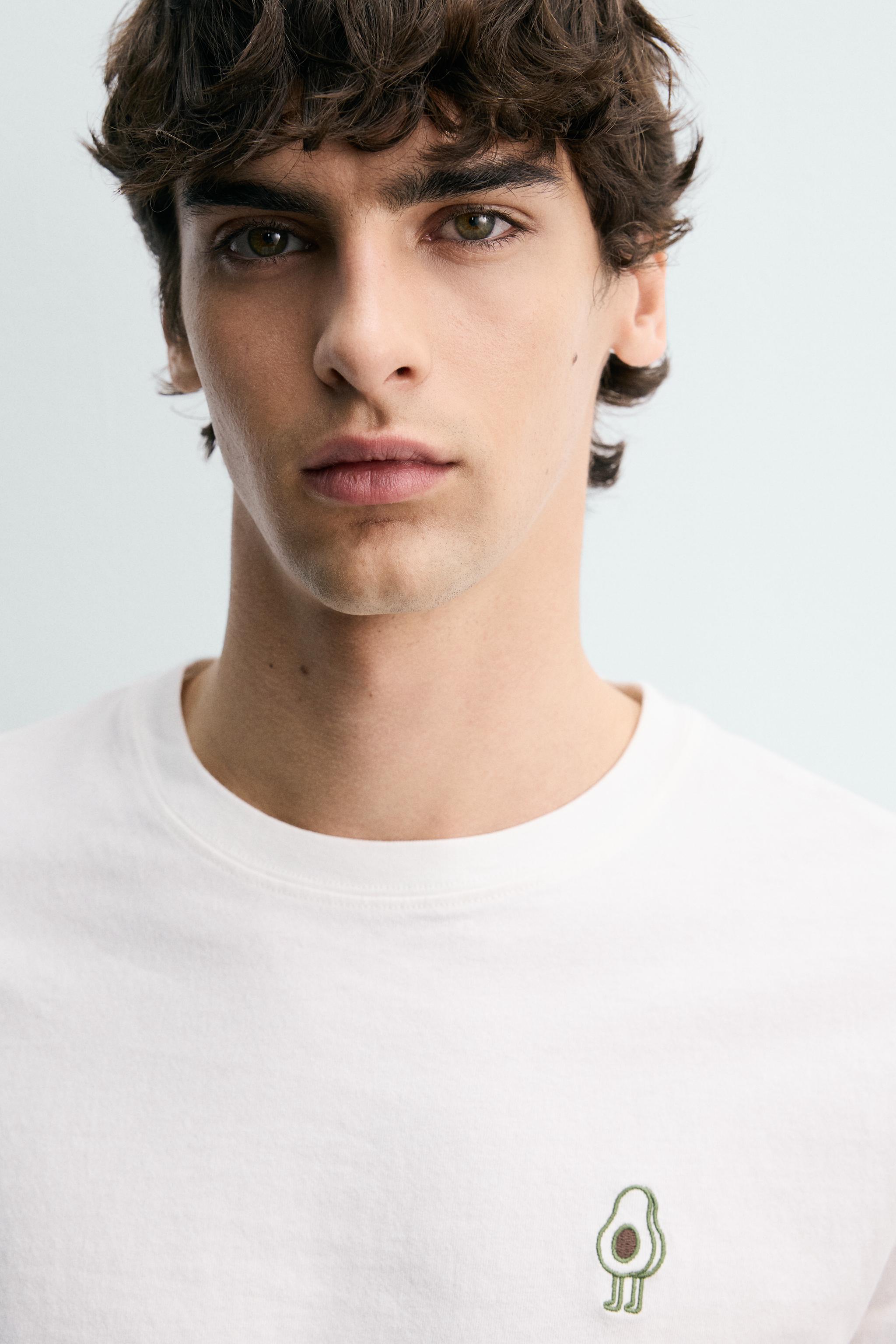 AVOCADO EMBROIDERED T-SHIRT